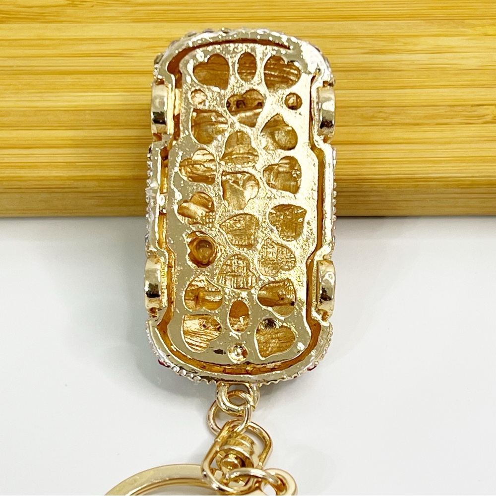 Luxury Bling Car Keychain | Rhinestone Crystal Key Ring - Picture 13 of 14